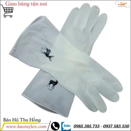 Găng tay cao su con hươu