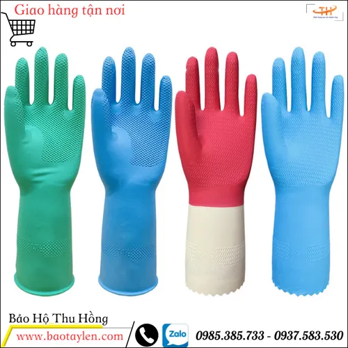 Găng tay cao su công nghiệp