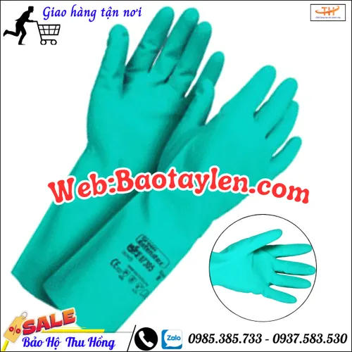 Bao tay ansell chống hóa chất