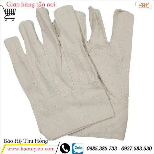 Bao tay vải bạt