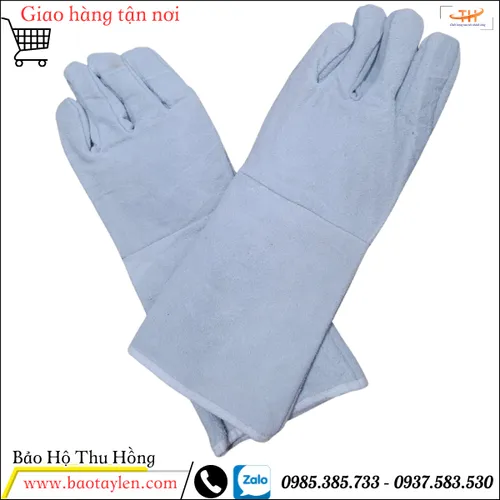 Găng tay da hàn 2 lớp