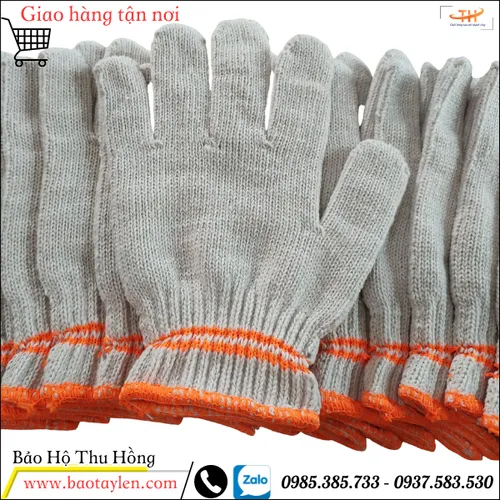 Găng tay len kem trắng 70gr