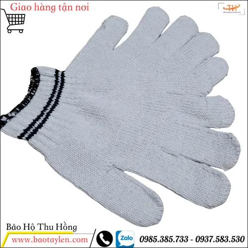 Găng tay len kem trắng 100gr