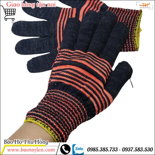 Bao tay len lao động thời trang sợi cotton