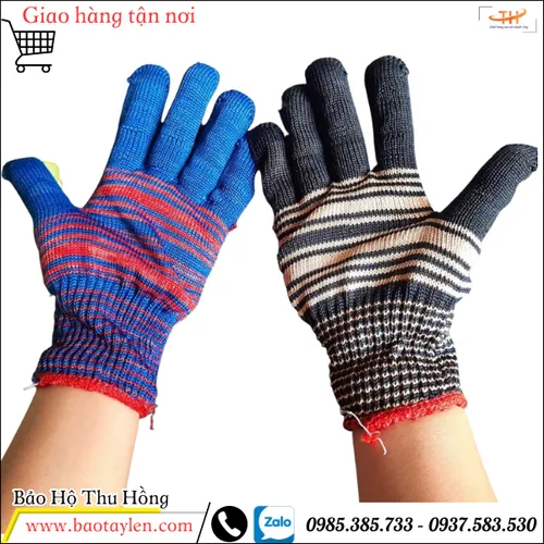 Bao tay len lao động thời trang sợi polyester