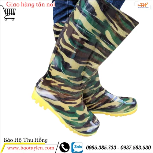 Ủng lao động rằn ri