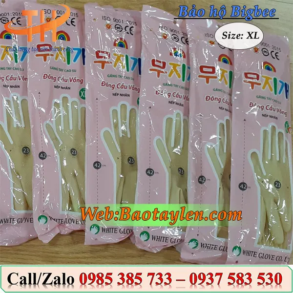 Găng tay cao su Đông Cầu Vồng