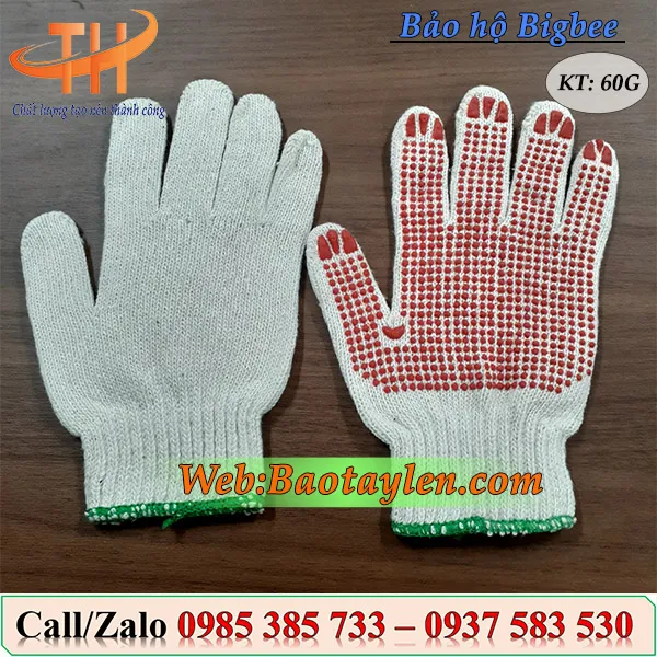 Bao tay len hạt nhựa 60gr