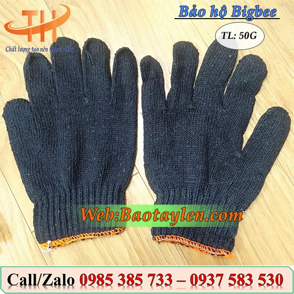 Bao tay len xám đen 50gr