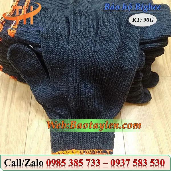 Bao tay len xám đen 50gr