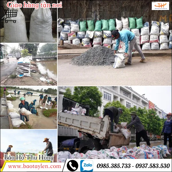 Bao tải cũ - bao đã qua sử dụng