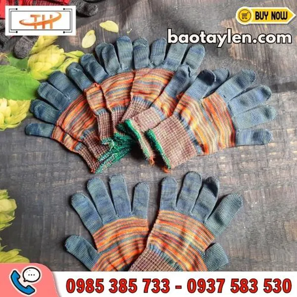 Bao tay len lao động thời trang sợi cotton