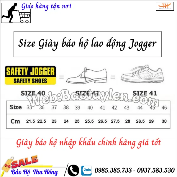 Giày bảo hộ lao động Jogger Bestboy
