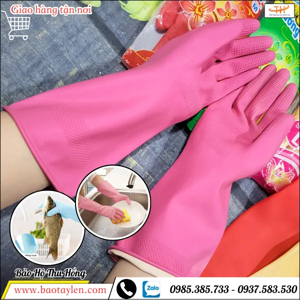 Găng tay cao su Hướng Dương