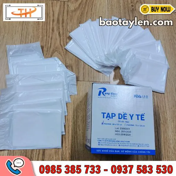 Tạp dề y tế dùng 1 lần