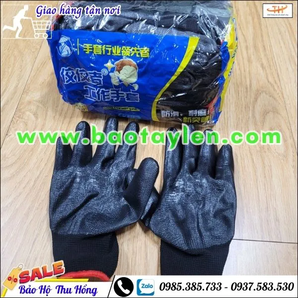 Găng tay phủ natri