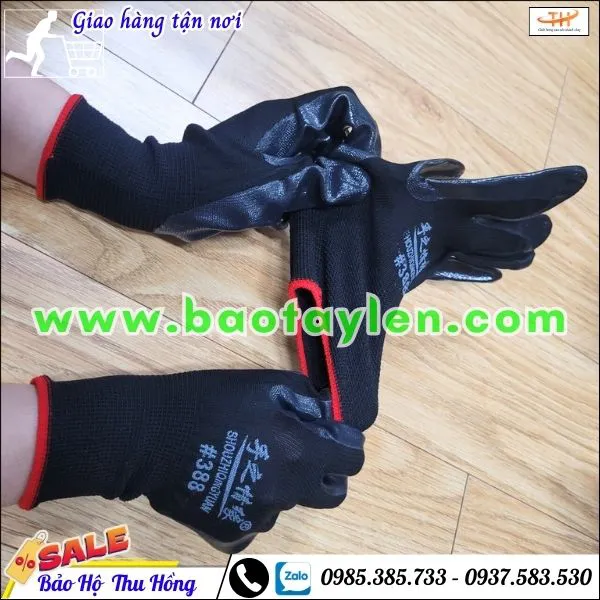 Găng tay phủ natri