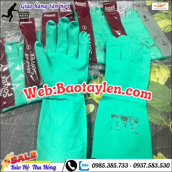 Bao tay ansell chống hóa chất