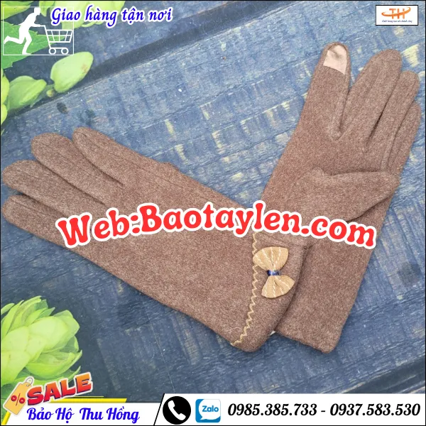 Bao tay vải thun cảm ứng