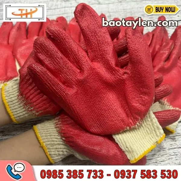 Bao tay nhúng nhựa 40g 50g 60g 70g 80g