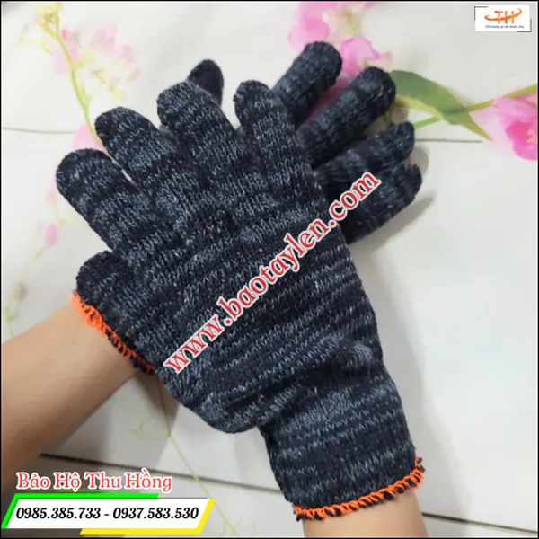 Bao tay len xám đen 60gr