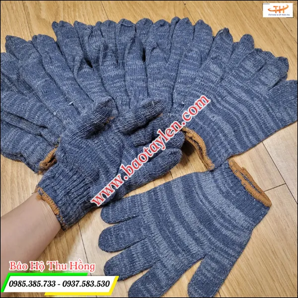 Bao tay len xám đen 70gr
