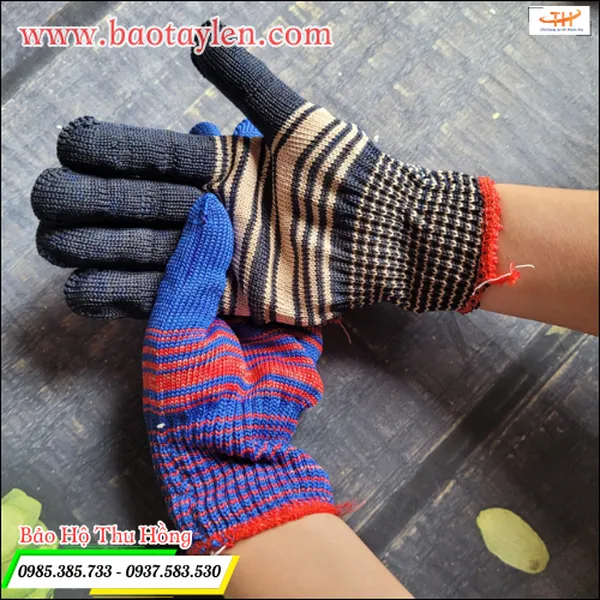 Bao tay len lao động thời trang sợi polyester