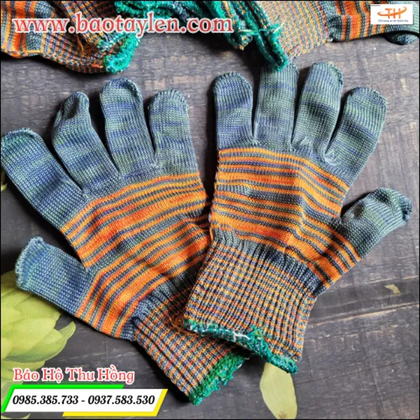 Bao tay len lao động thời trang sợi polyester