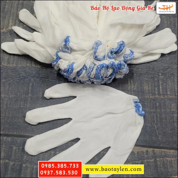 Bán sỉ bao tay thun vải trắng giá rẻ tại TpHCM