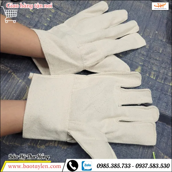 Bao tay vải bạt