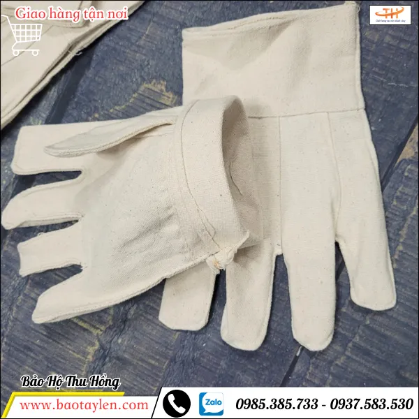 Bao tay vải bạt