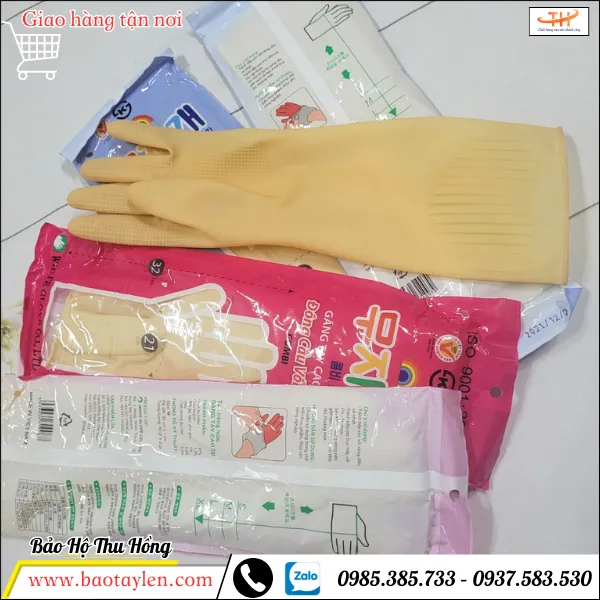 Đơn vị phân phối găng tay cao su giá rẻ