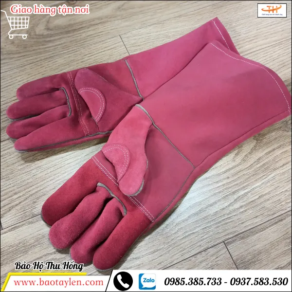 Bao tay da hàn dài