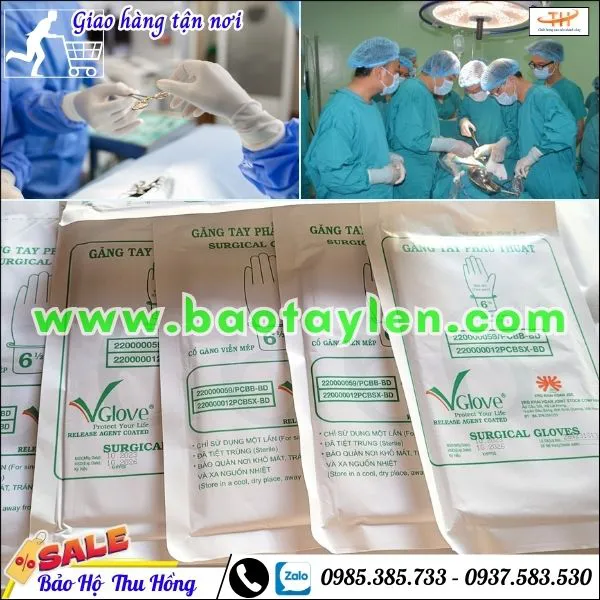 Găng tay y tế tiệt trùng