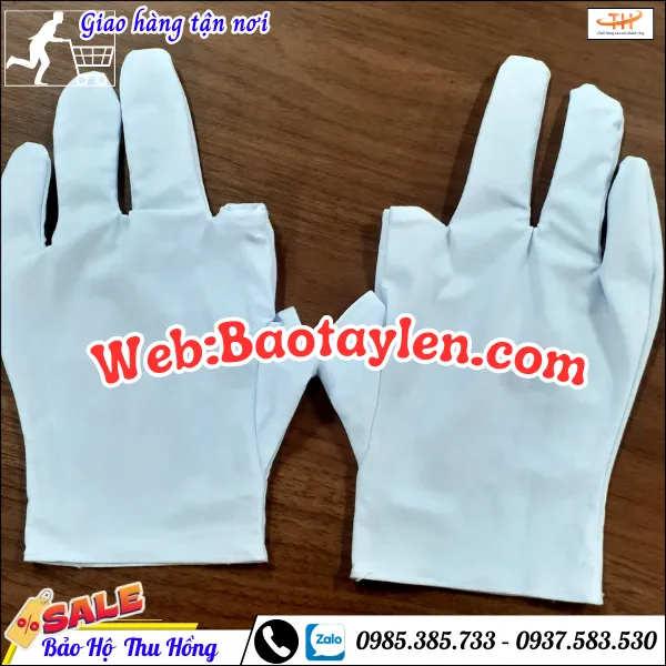 Bao tay vải thun cắt đầu ngón