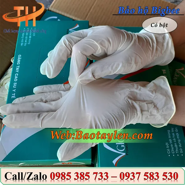 Găng tay y tế Glove có bột, không bột