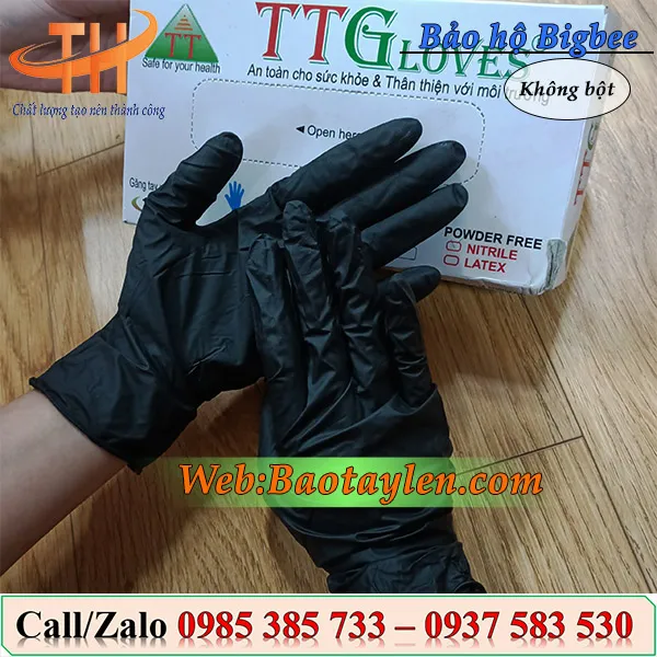 Găng tay cao su y tế TTGlove có bột, không bột