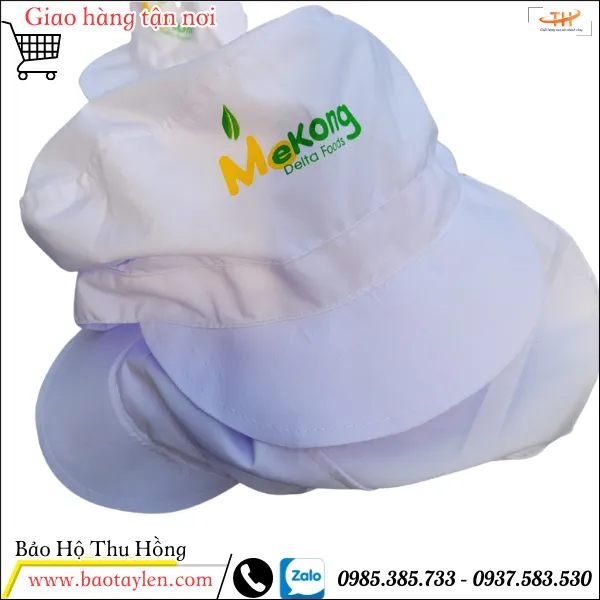 Mũ - nón vải in logo