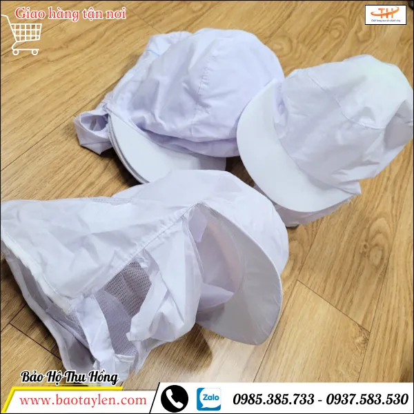 Mũ - nón thủy sản có khẩu trang