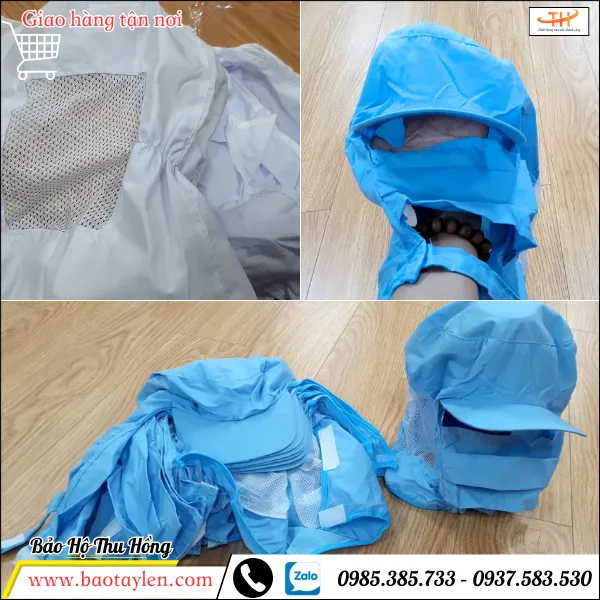 Mũ - nón thủy sản có khẩu trang