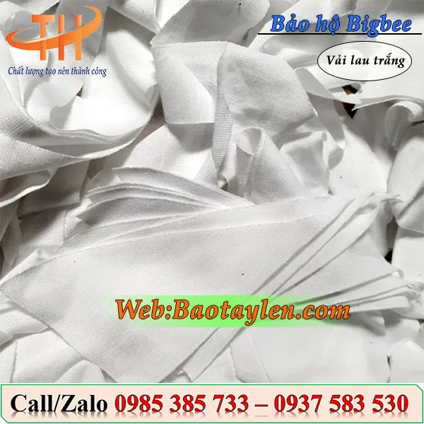 Giẻ lau trắng nhỏ