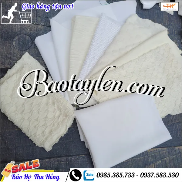 Vải lau trắng lớn