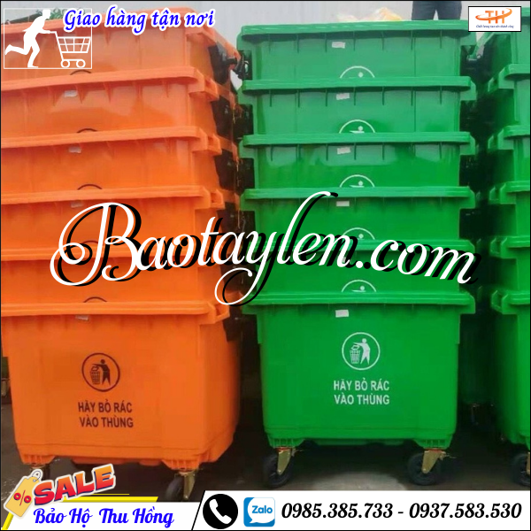Thùng rác nhựa 660l. Thùng rác nhựa 660l.
