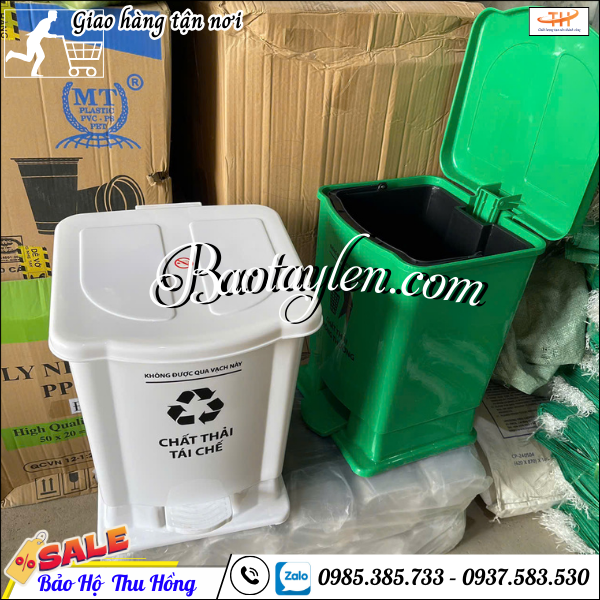 Nơi bán thùng rác nhựa trắng đạp chân uy tín giá rẻ. Nơi bán thùng rác nhựa trắng đạp chân uy tín giá rẻ.