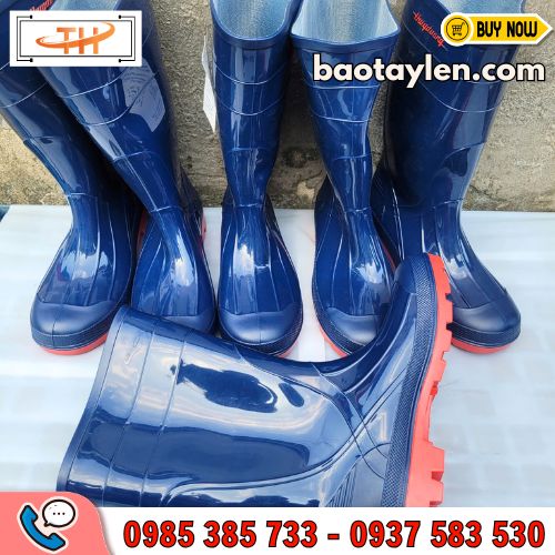 Ủng bảo hộ mũi thép thiết kế đế chống trượt chống đinh Ủng bảo hộ mũi thép thiết kế đế chống trượt chống đinh