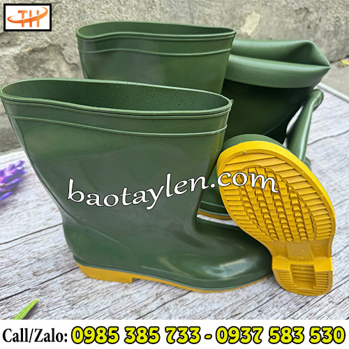 Ủng bảo hộ TGP thiết kế đế chống trơn hiệu quả  Ủng bảo hộ TGP thiết kế đế chống trơn hiệu quả