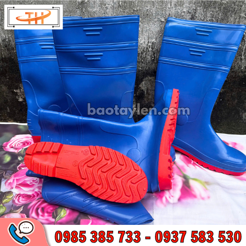 Ủng bảo hộ lao động mũi thép đế chống trượt hiệu quả Ủng bảo hộ lao động mũi thép đế chống trượt hiệu quả