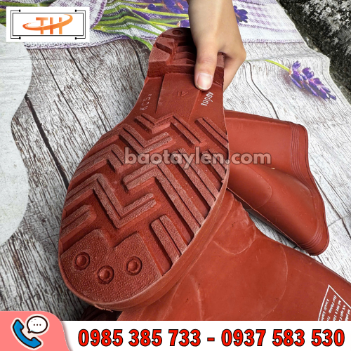Ủng cách điện cao su thiết kế đế chống trơn trượt Ủng cách điện cao su thiết kế đế chống trơn trượt