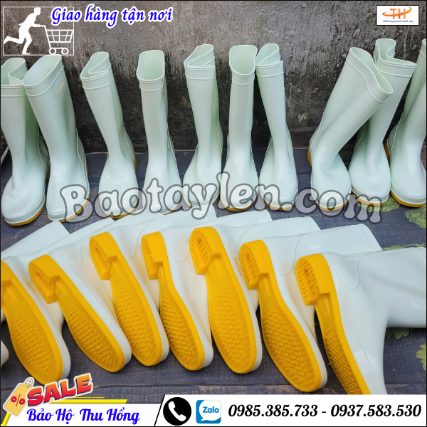 Ủng nhựa Thùy Dương chất liệu bền bỉ Ủng nhựa Thùy Dương chất liệu bền bỉ