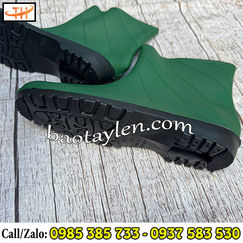 Ủng lao động cổ thấp thiết kế đế chống trơn an toàn Ủng lao động cổ thấp thiết kế đế chống trơn an toàn